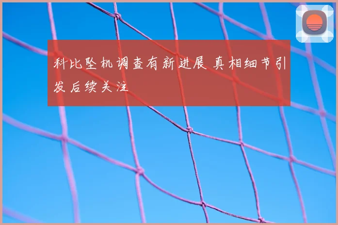 科比坠机调查有新进展 真相细节引发后续关注